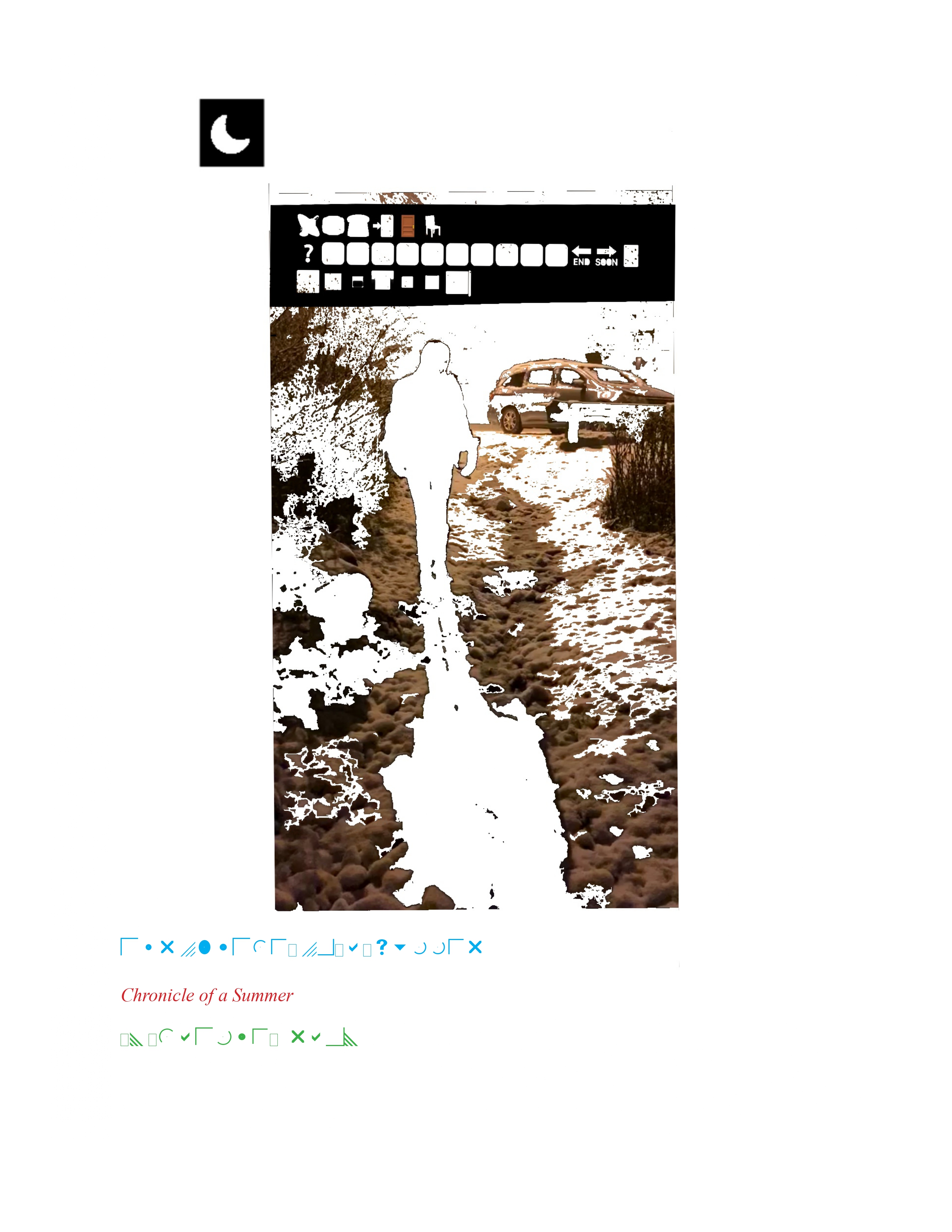 cover page of chronicle of a summer
